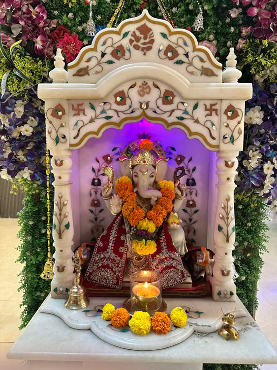 Puja items for home worship
